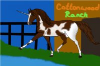 CWHR: Chestnut Paint Unicorn