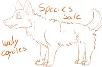 Species sale! Wooly coyotes