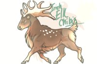 Irish Elk Chibis
