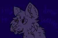 Really bad how to draw wolves tutorial