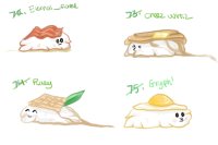 Sushi slugs - 72,73, 74 and 75