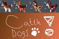 Australian Cattle Dogs | ✽ | 3C$ Each