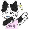 dabs aggressively