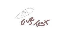 An Drawn Eye Test