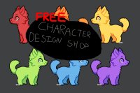 FREE CHARACTER DESIGN SHOP! (TEMPORARILY CLOSED)