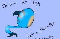 Colored in Egg