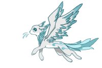 Colored in version of my idea of a flying type eeveeloution