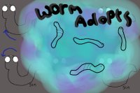 Free worms to colour!