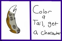 Color a tail, Get a character