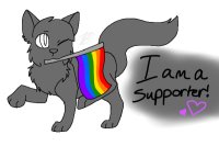 Pride Cat Editable!