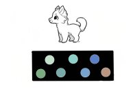Palette Dog