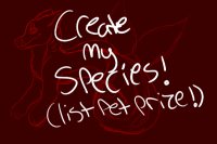 Create my Species (list pet prize)
