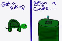 Design a Candle...Get a Pet.