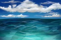 Oceans Blue Waves