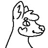 Editable canine avatar