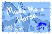 Make me a horse