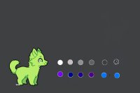 EDITED *Colour the palette , get a pup* NOT MINE