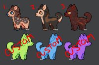 Adopts // 50 points each // 3/6 OPEN