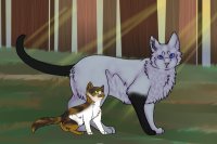 Mousepaw and Plumfoot of FireClan