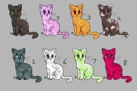 Cat Adopts (all sold)