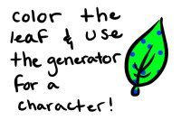 Color the leaf!