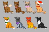 Adoptables 4 sale! (cats)🐱