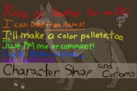 Wolf Character Shop
