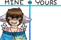 Mine vs Yours (My OC Yuno)
