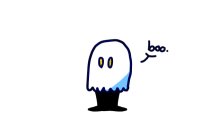 boo- - ghost doodle