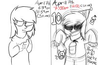 April in a nutshell: The trilogy