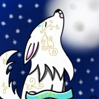 Coloured in Wolf avatar