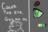 Green Bloodshot Eye