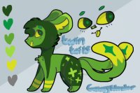 Twin-Tail #6 - Green Stars