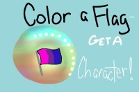 Color a flag, get a character