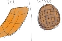 waffle tail?