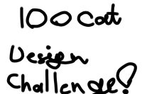 100 cats designs challenge