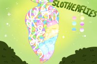 Slotherflie #30- Pastel Candy