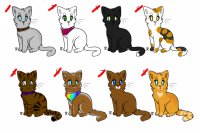 Cat Adoptables!!! (All claimed!!!)