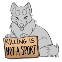 Killing is NOT A SPORT