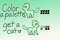 colored a palette