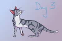 Warrior Cat Drawing Challenge- Day 3