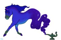 Enchanted Genie Ponies #52. [Custom Owned by Disreputable]