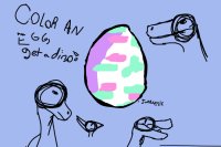 Colored egg
