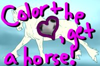 Colored in Heart, getting a horse?