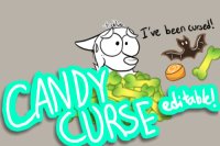 Candy Curse Editable