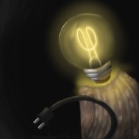Free to use - Lightbulb dog icon