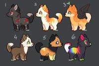 ADOPTS! 3 TOKENS EACH
