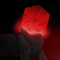 Free to use - Red Dice dog icon