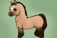 Lil chibi horse boi