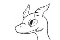 Dragon doodle!